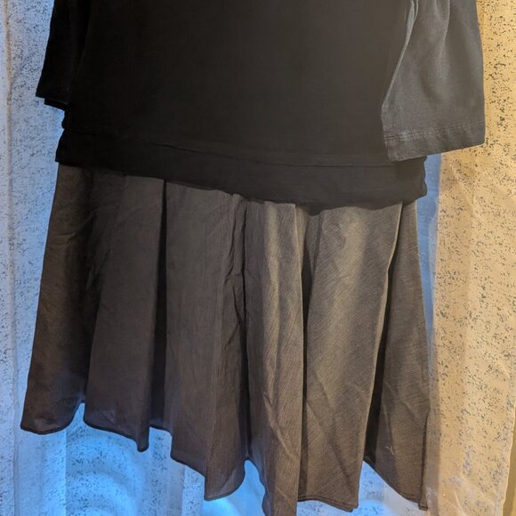 NWT V by Violet Weekend Tunic Navy Blue Preppy Sweater Dress Size S - Picture 5 of 11